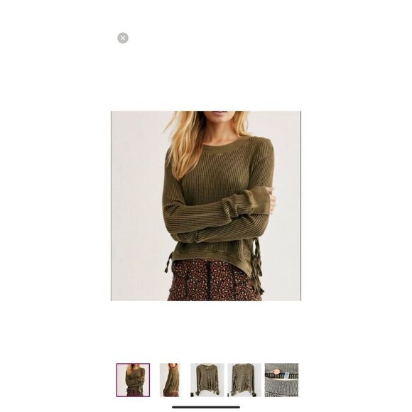 Free People FP One Interlaken Thermal Top S - Picture 1 of 8